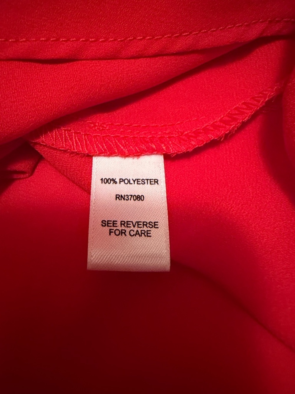 Cato Chic Red Women's Blouse - Picture 4 of 5